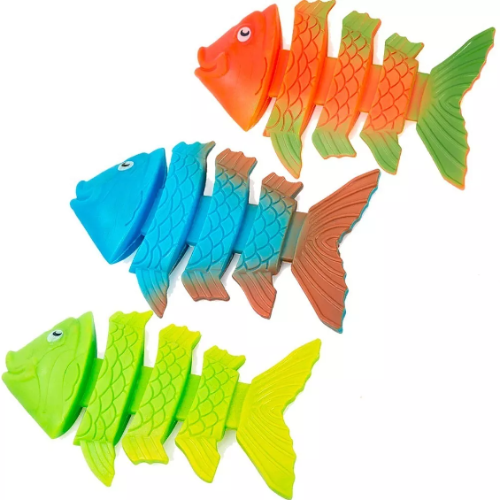 משחק צלילה – 3 דגים צבעוניים BESTWAY